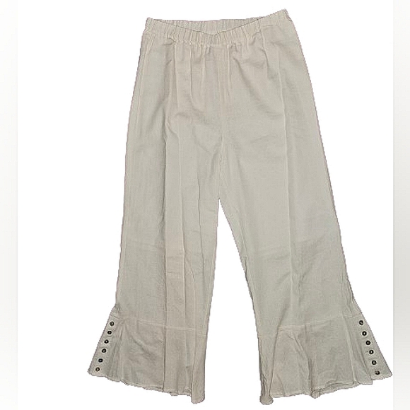 NWT LISA RENE, 3 PIECE LINEN/SHEER PANT SUIT SIZE M - Picture 15 of 15